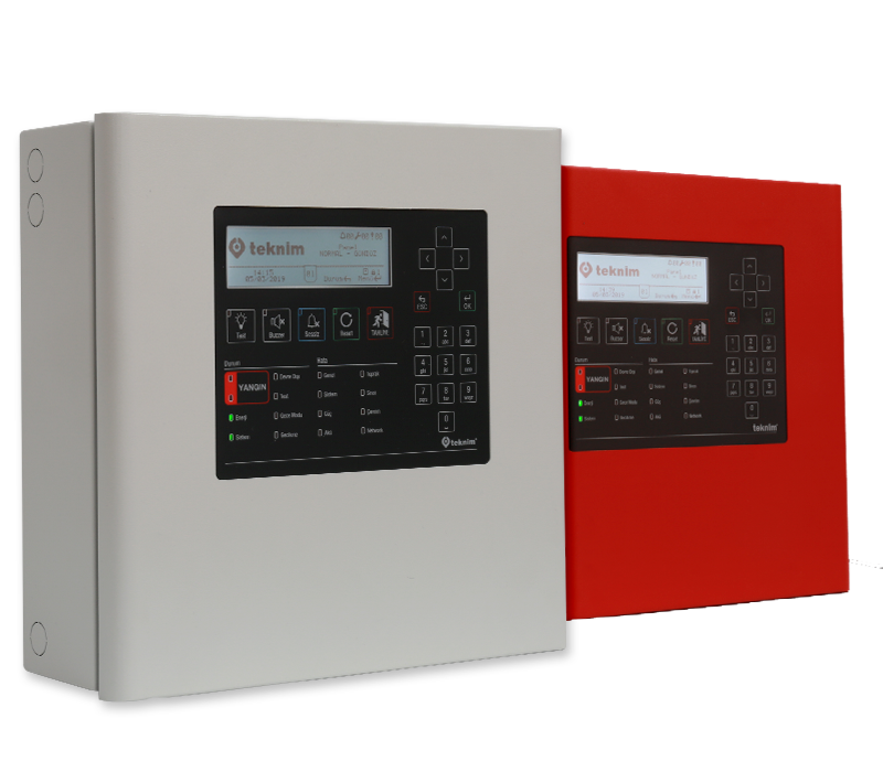 TEKNİM TFP-1212 2 Loop Akıllı Adresli Yangın Alarm Paneli