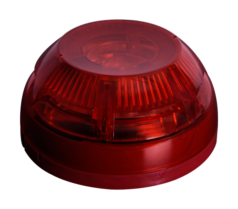 TEKNİM TFS-3192R Flaşörlü Yangın Alarm Sireni, Kırmızı